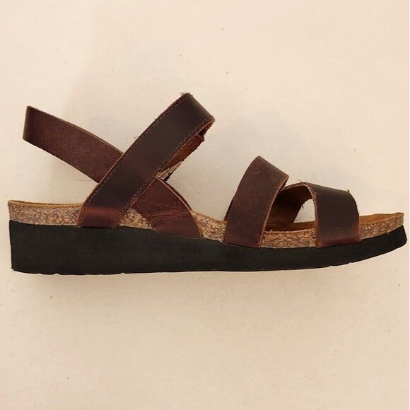 Naot Kayla Sandals Buffalo Leather Sz 6.5 (37) - Picture 5 of 11